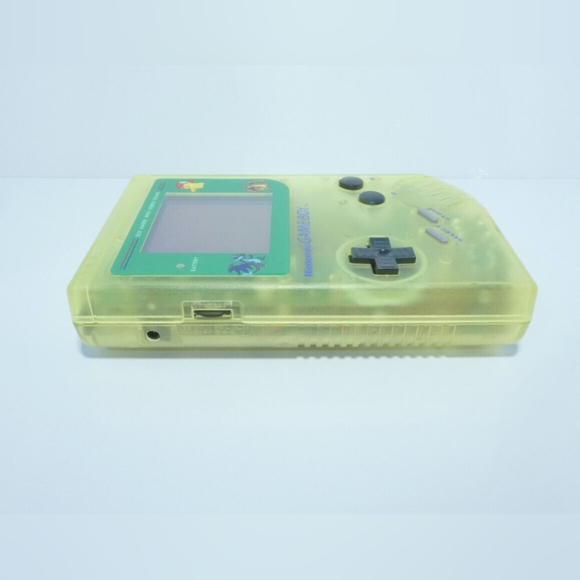 Glow in the Dark Green Nintendo Game Boy Original DMG-01 with Back Lit Screen - Picture 7 of 10